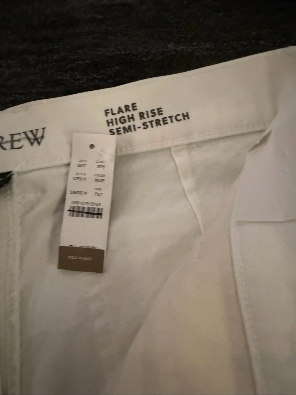 J CREW 27P New vintage flare jean CP911